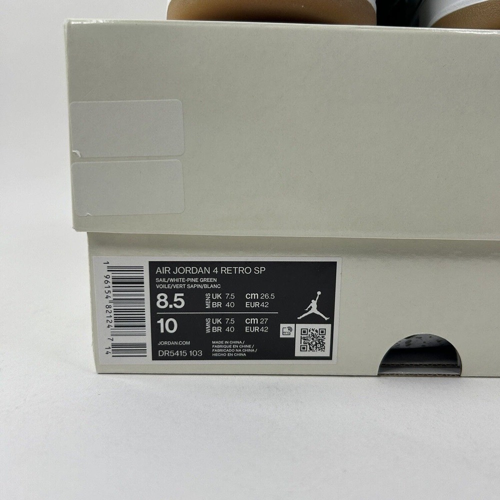 Nike Shoes Air Jordan 4 Retro SP x Nike SB “Pine Green” 2024 - Picture 5 of 5